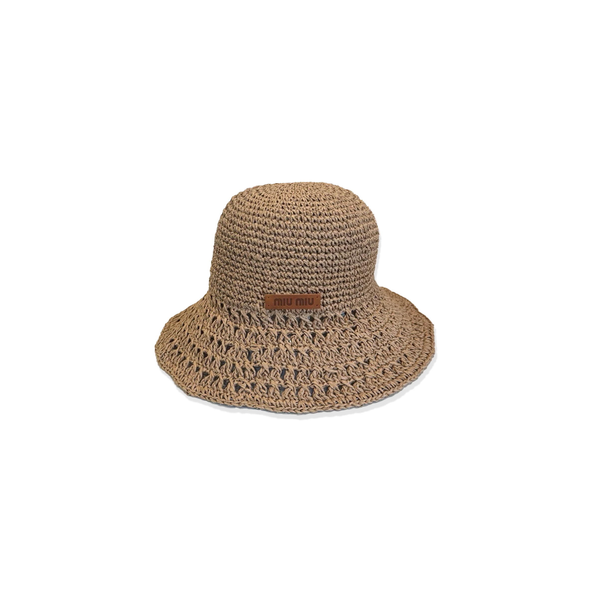 MIU MIU HAT RAFFIA  5HC288